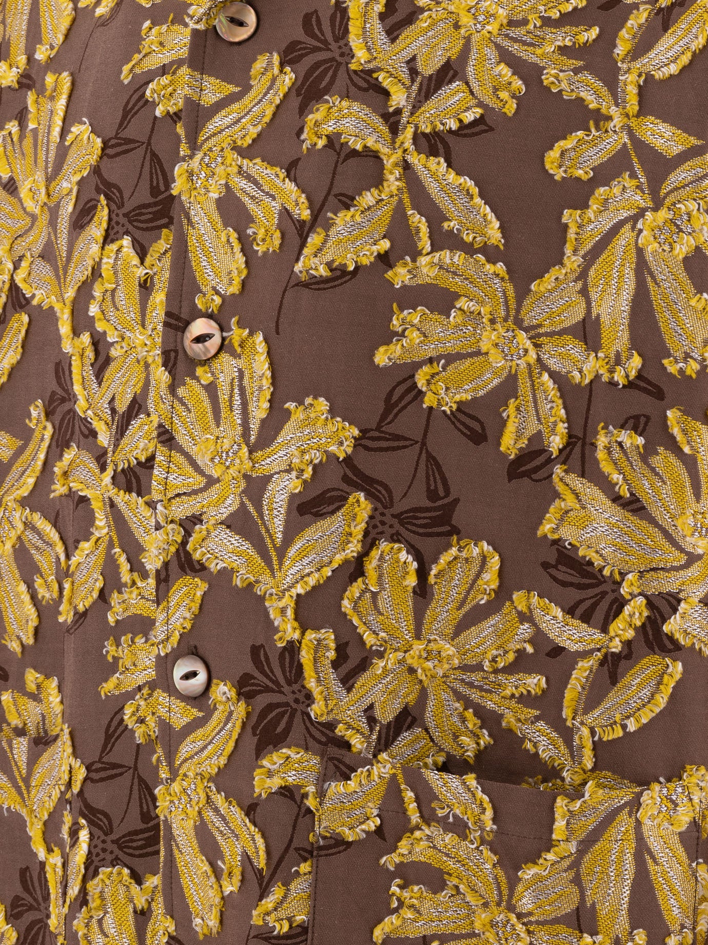 NEEDLES Relaxed Fit Camp Collar Shirt for Men