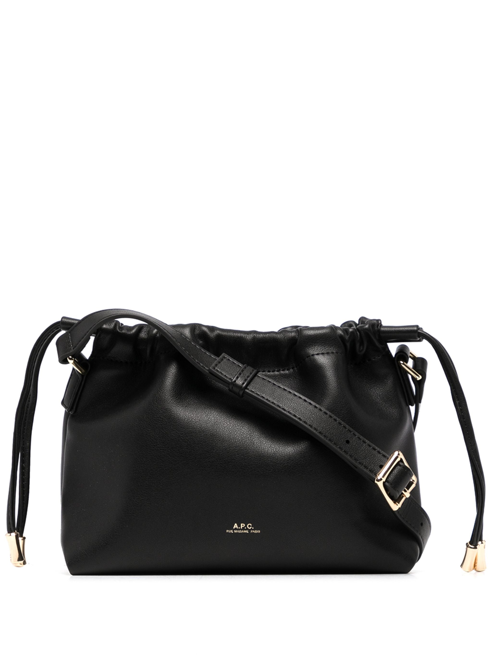 A.P.C. Mini Handbag with Drawstring Closure