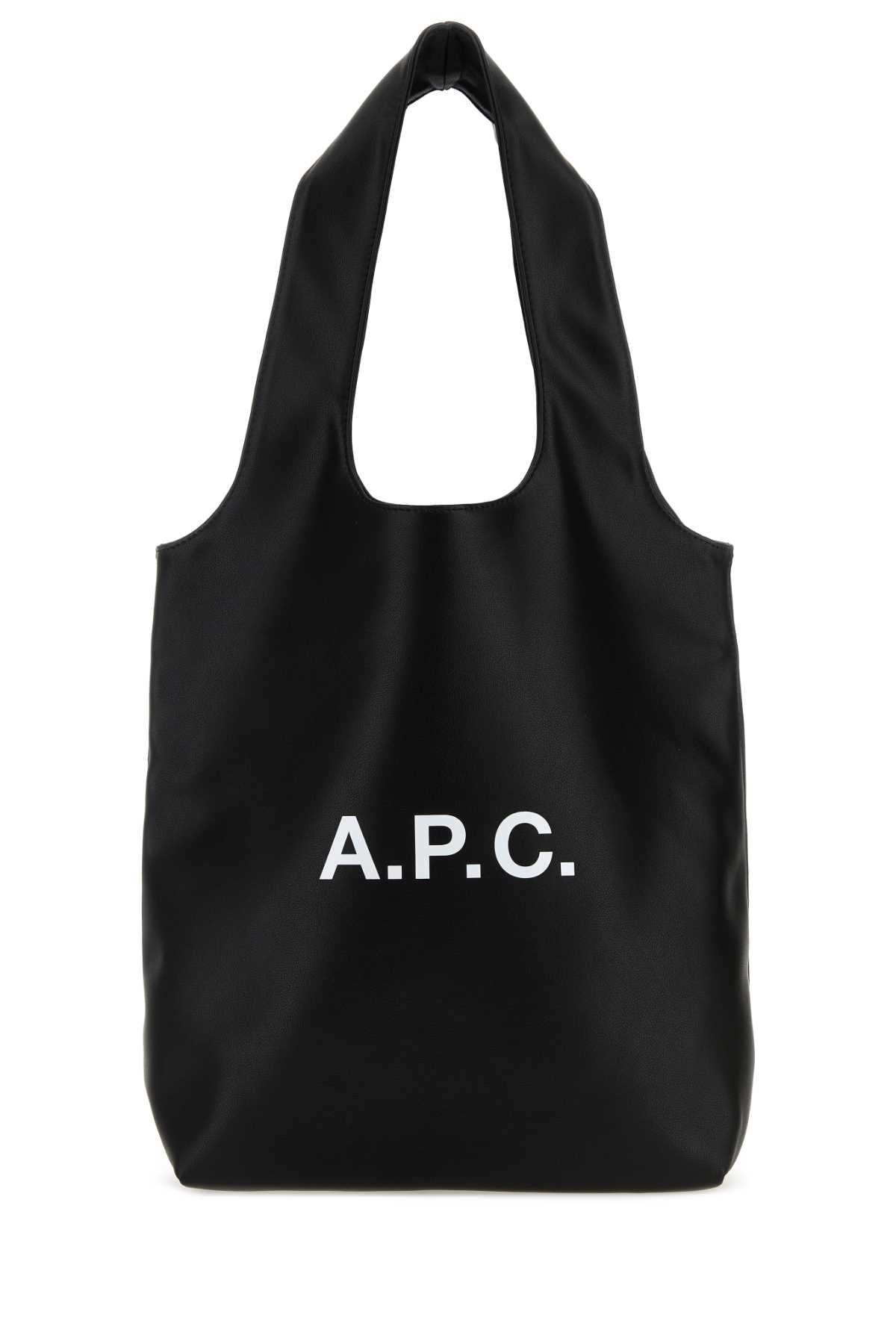 A.P.C. Mini Synthetic Leather Shopping Tote Handbag