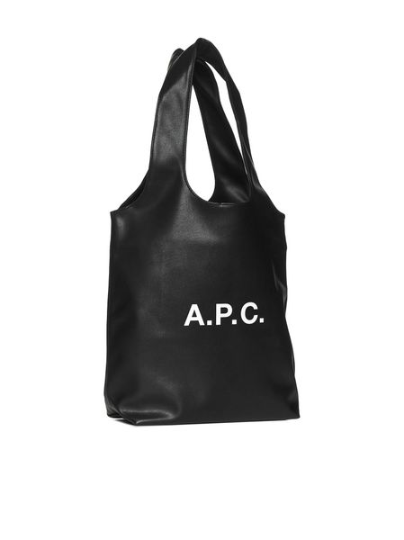 A.P.C. Mini Synthetic Leather Shopping Tote Handbag