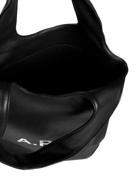 A.P.C. Mini Synthetic Leather Shopping Tote Handbag