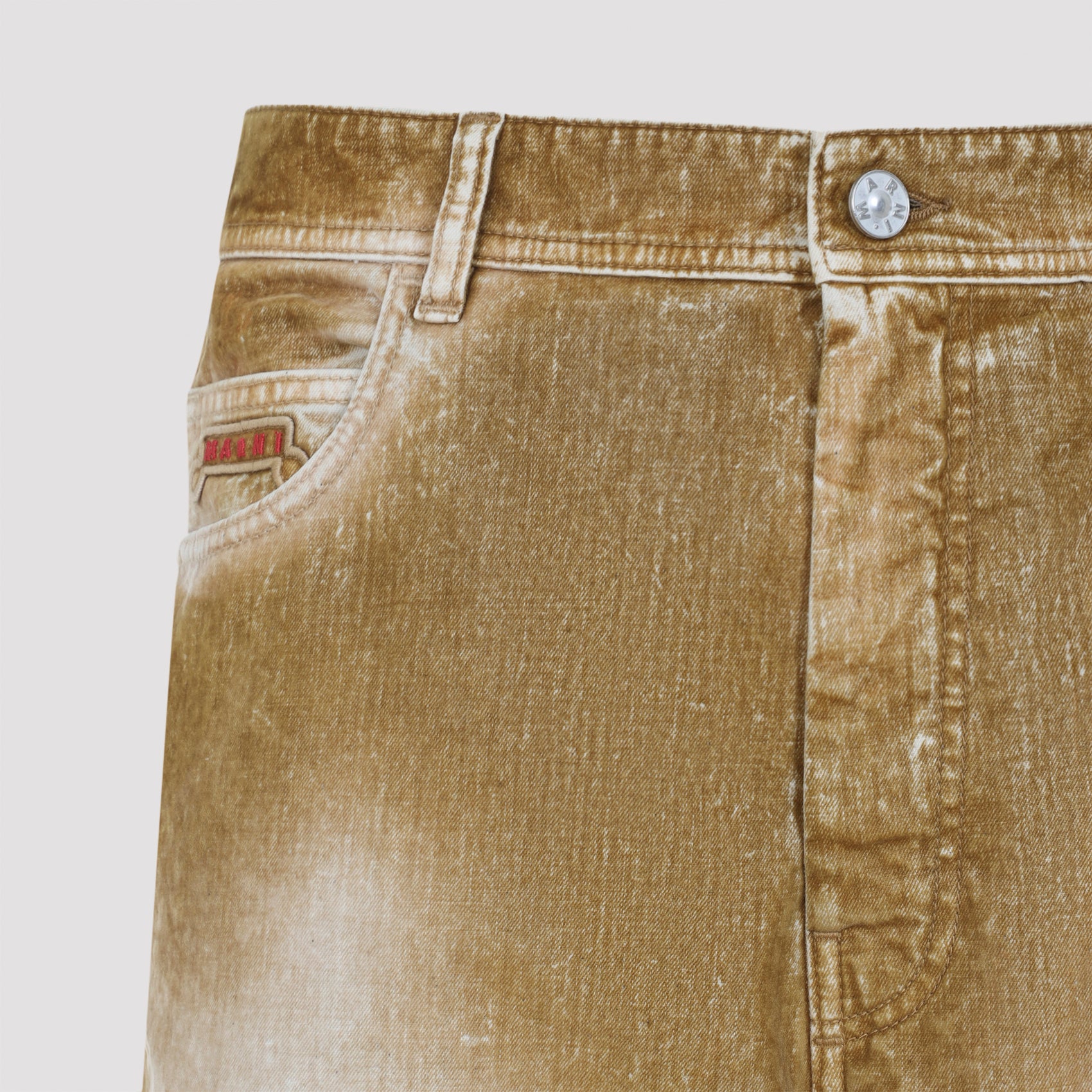 MARNI Washed Cotton Regular Fit Jeans