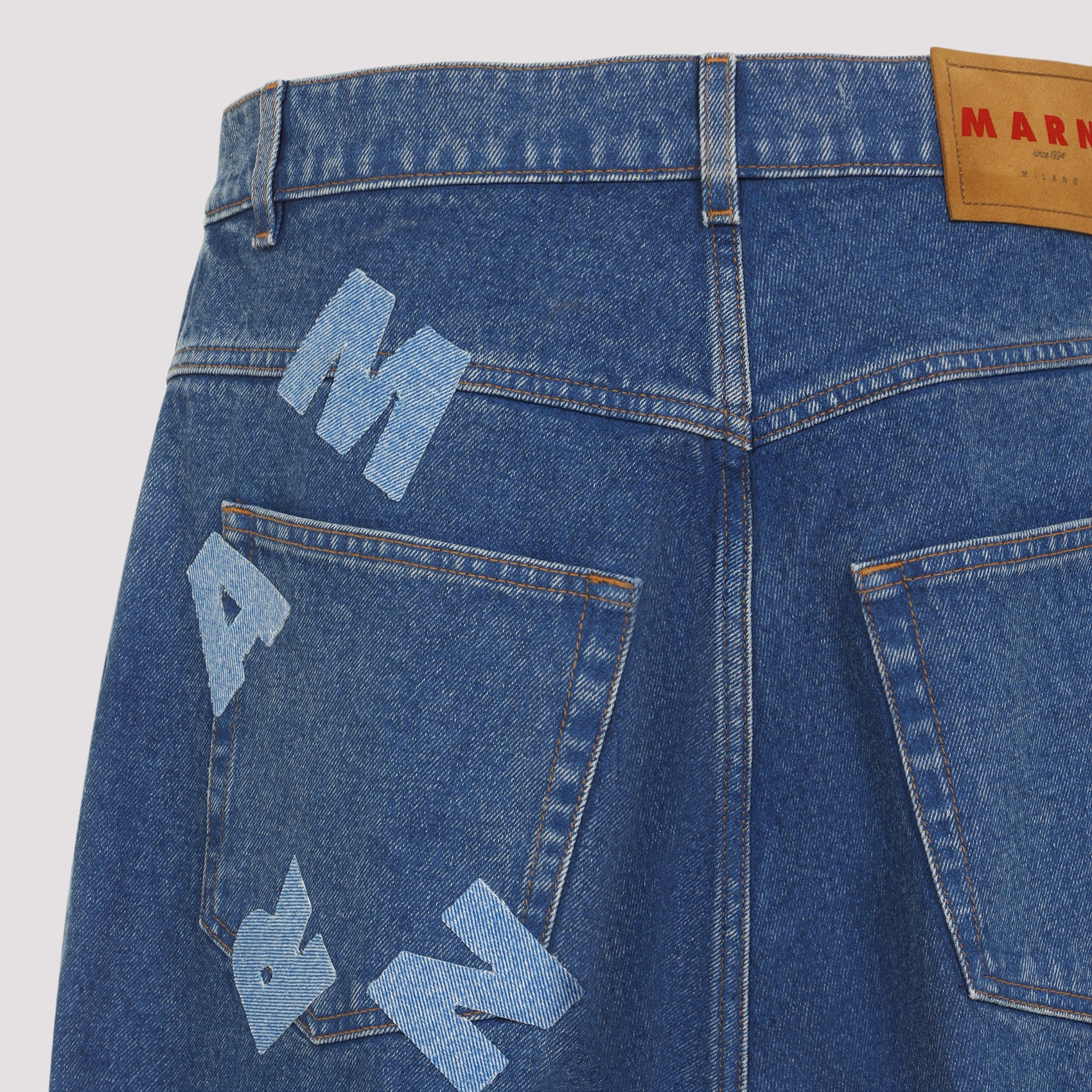 MARNI Denim Trousers for Men - FW25 Collection