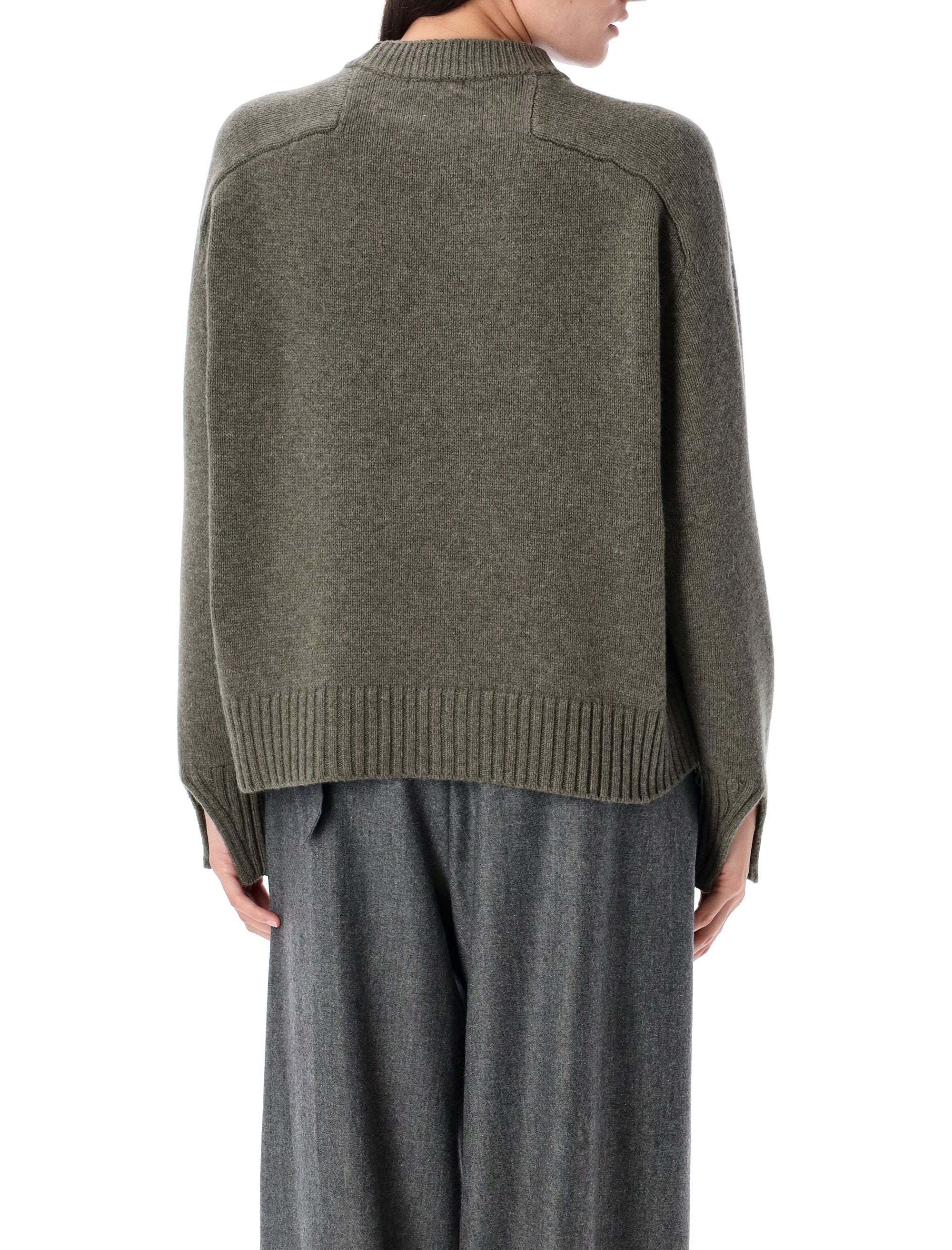 SOEUR Loose Fit Wool Knit Jumper - Women's Size 36