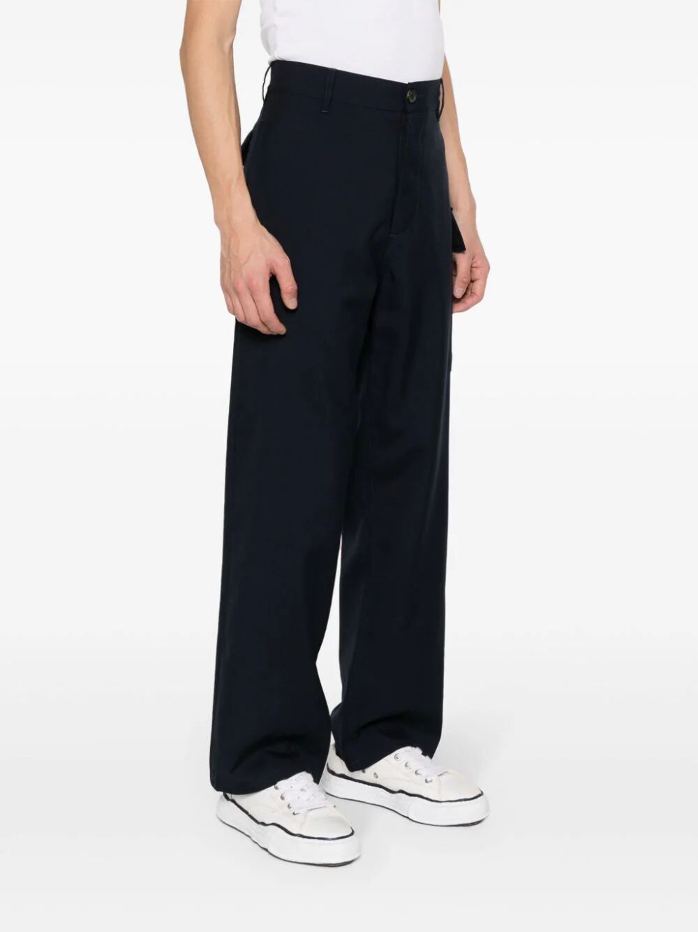 MARNI Tailored Wool Trousers for Men - SS24 Collection
