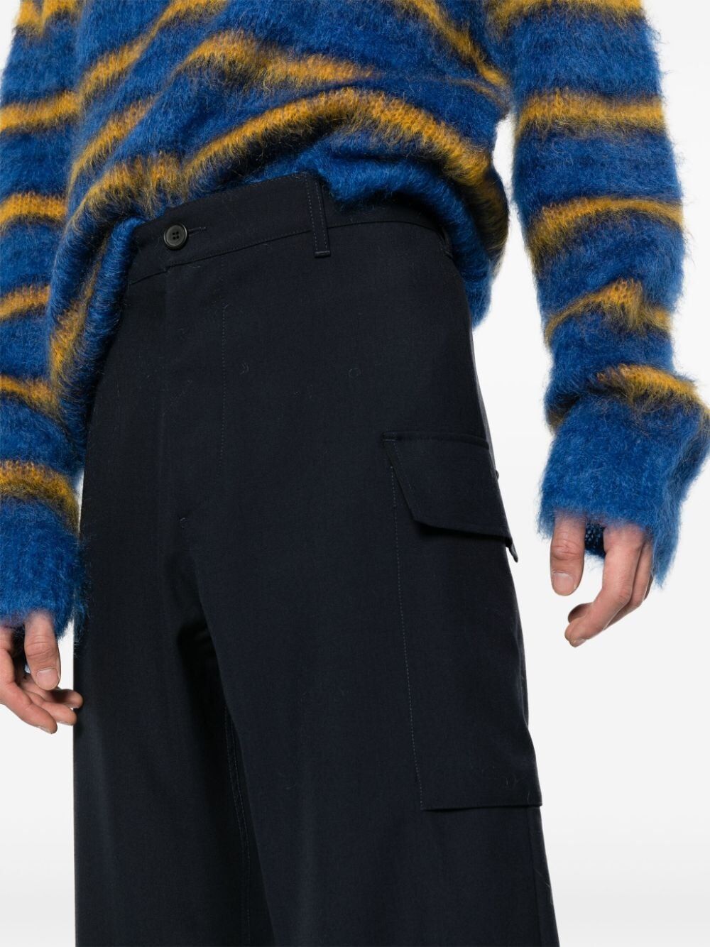 MARNI Tailored Wool Trousers for Men - SS24 Collection