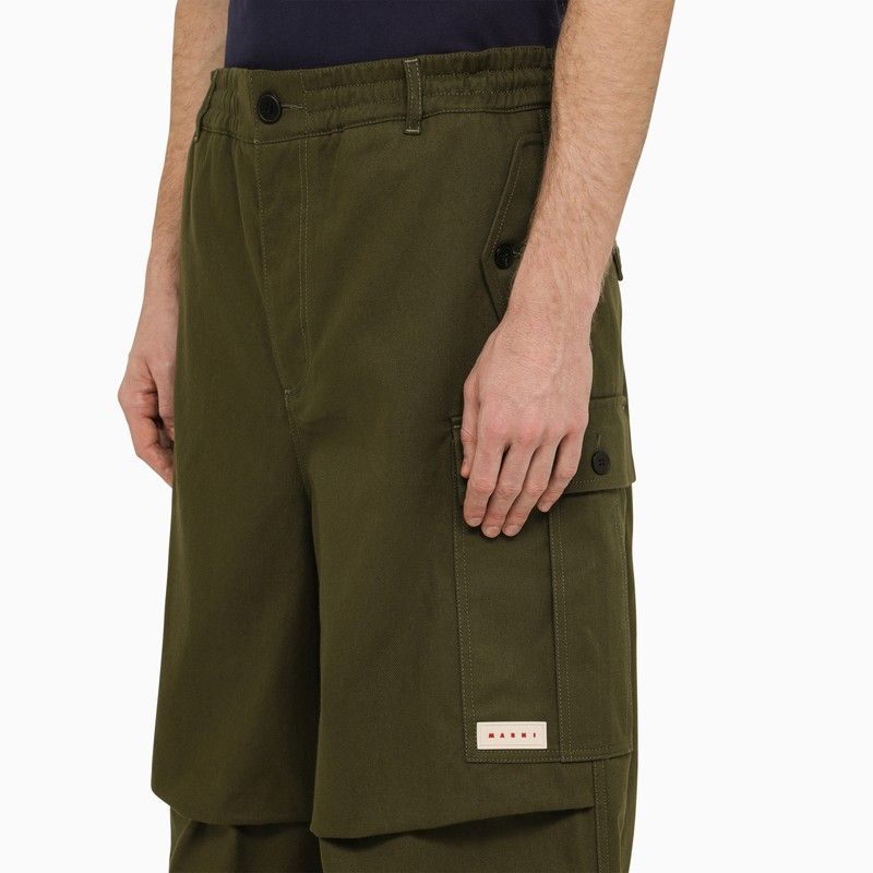 MARNI Cotton Trousers for Men - Spring/Summer 2024
