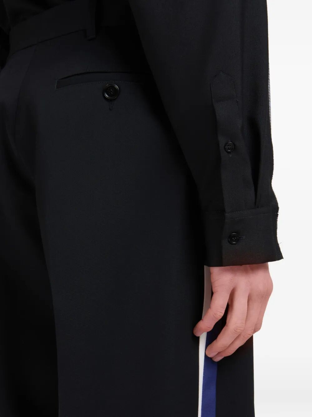 MARNI Men's Wool Knit Trousers for FW25