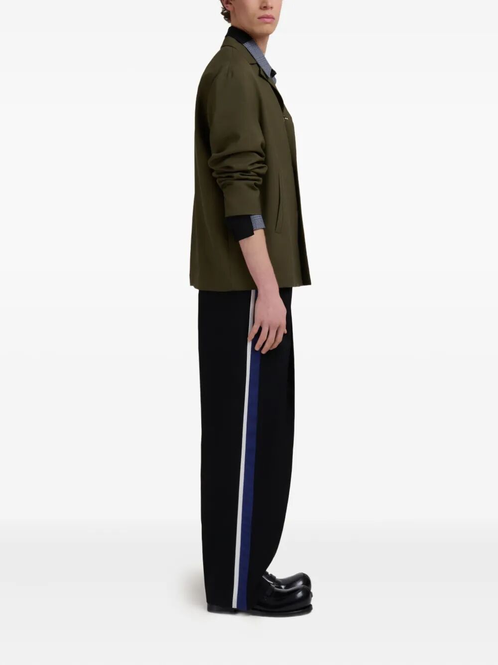 MARNI Men's Wool Knit Trousers for FW25