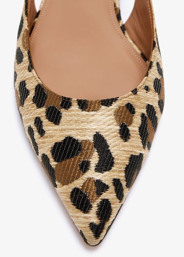 AQUAZZURA Purist Sling Flat Sandals for Women - SS25