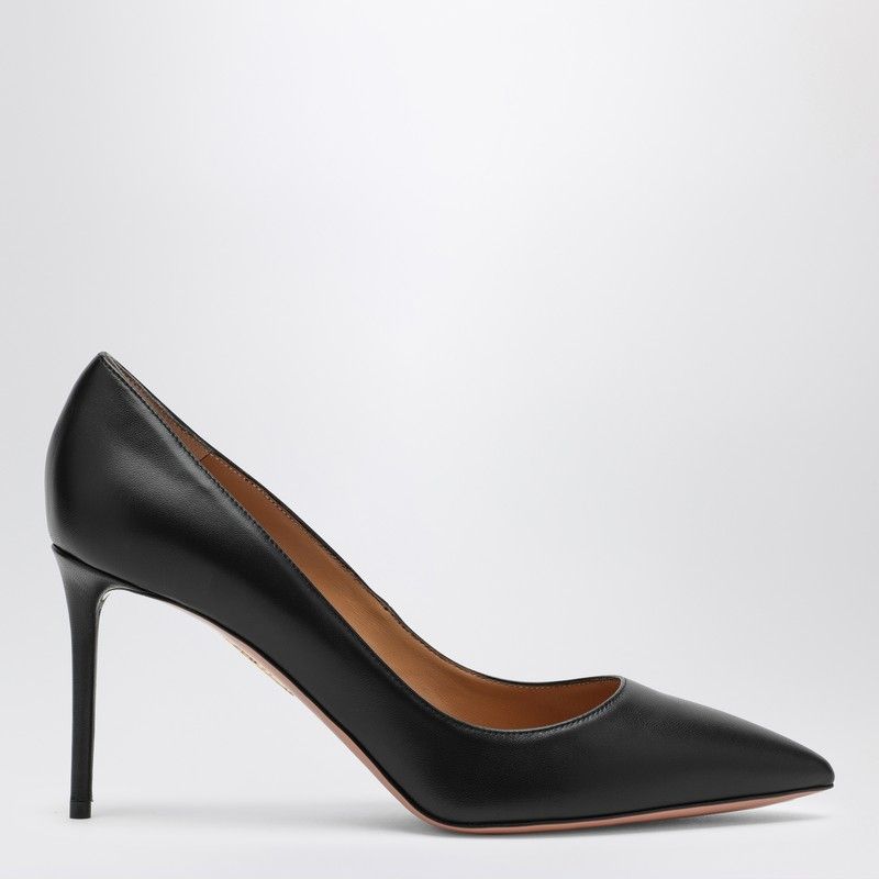 AQUAZZURA Elegant Pointed Toe Pumps with Slim High Heel