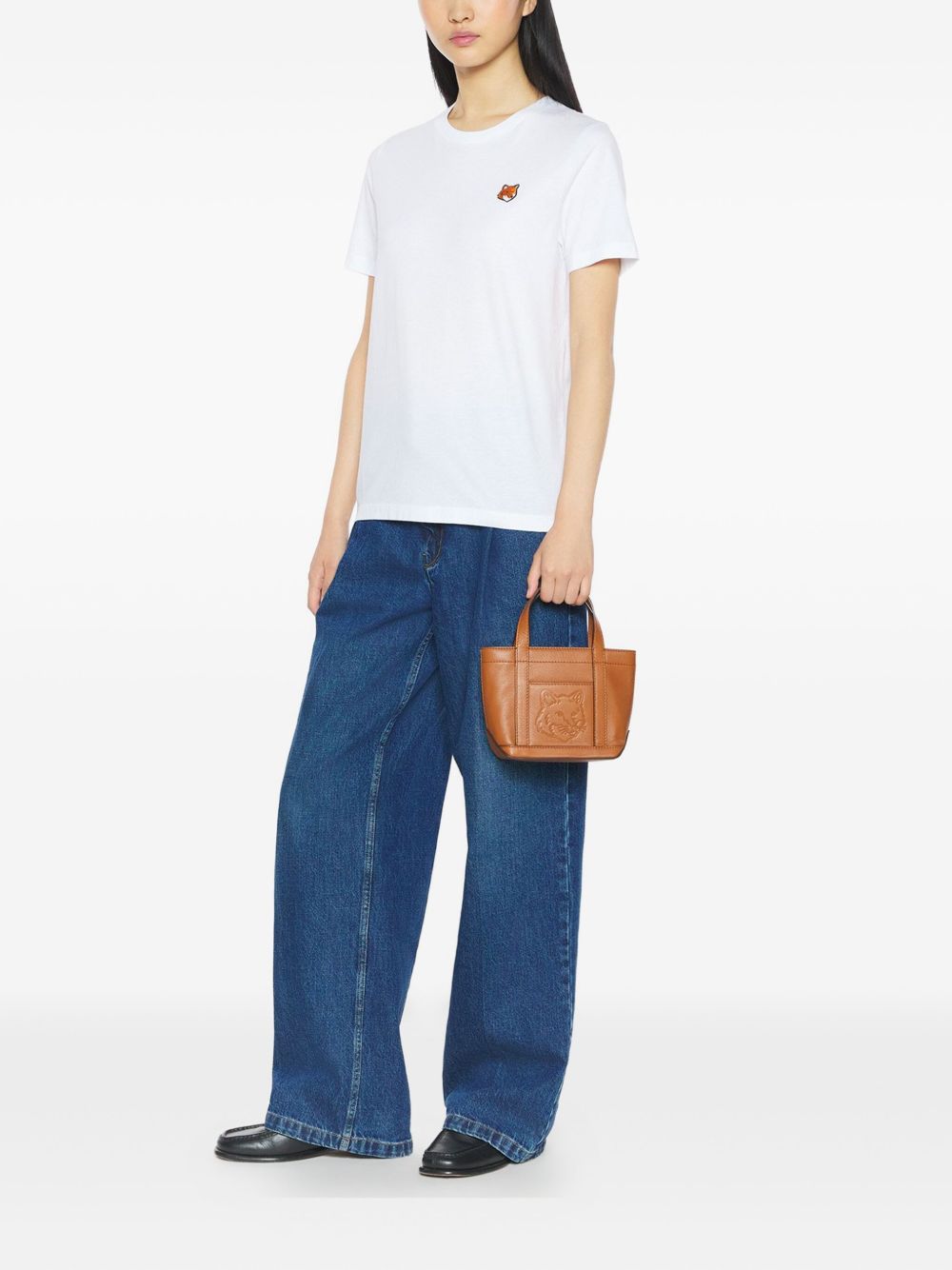 MAISON KITSUNÉ Fox Head Regular Fit Tee for Women - FW25 Collection