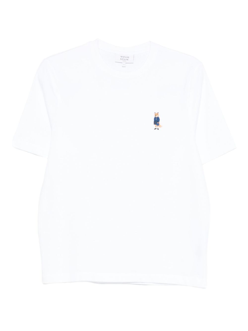 MAISON KITSUNÉ Dressed Fox Cotton T-Shirt