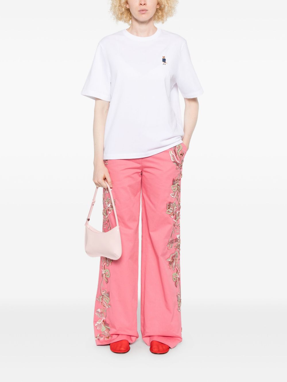 MAISON KITSUNÉ Dressed Fox Cotton T-Shirt