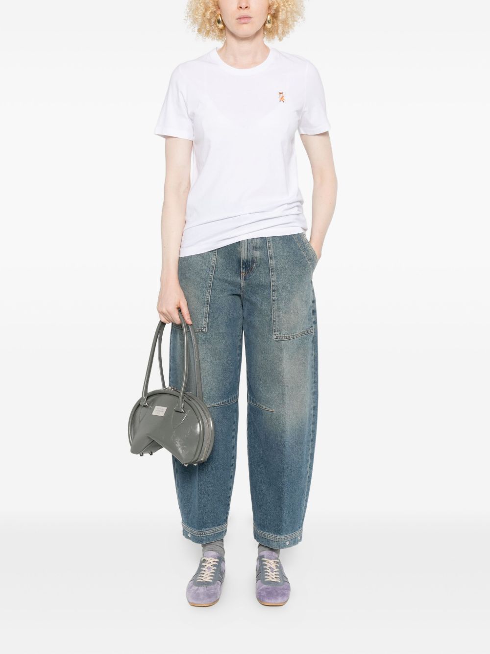 MAISON KITSUNÉ Cotton Crew-Neck T-Shirt