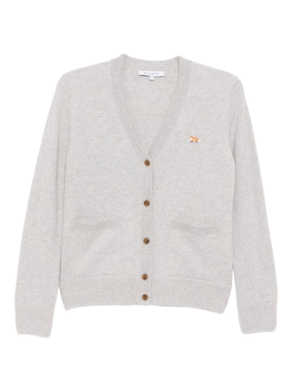MAISON KITSUNÉ Wool Baby Fox Cardigan for Women