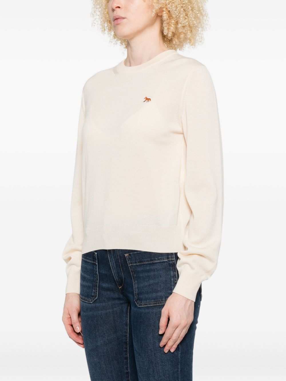 MAISON KITSUNÉ Baby Fox Wool Jumper