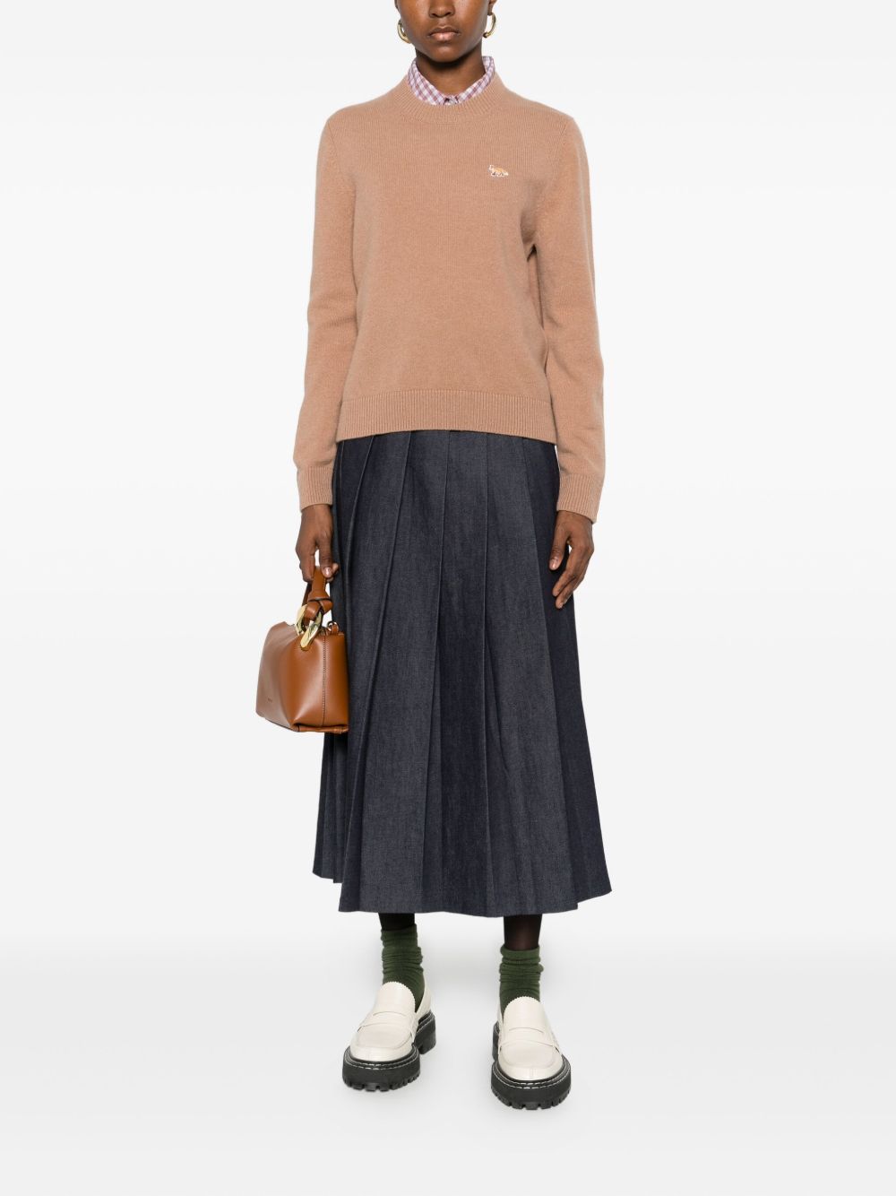 MAISON KITSUNÉ Baby Fox Wool Jumper for Women