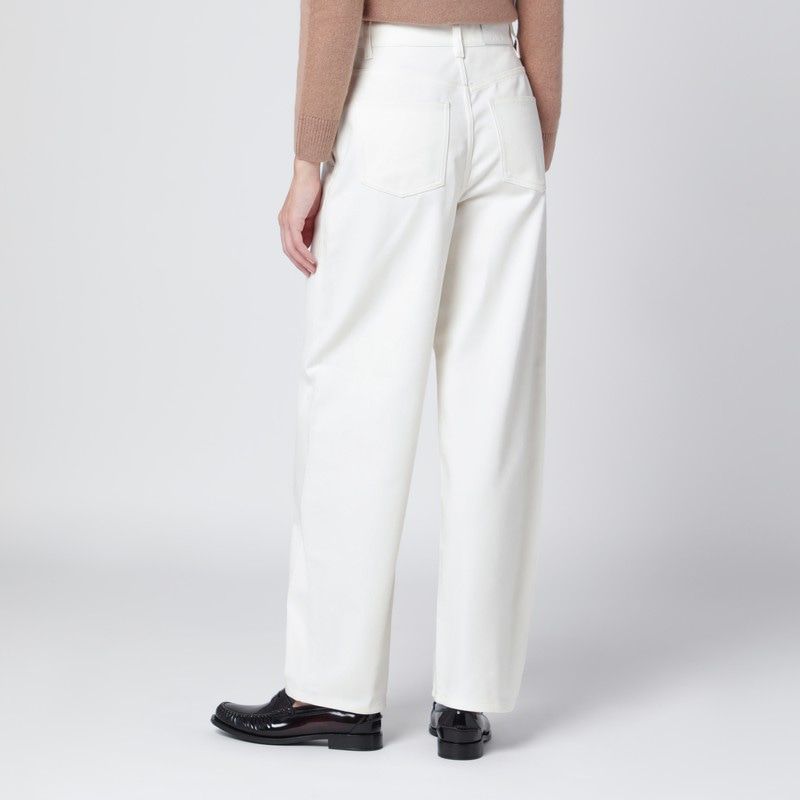 MAISON KITSUNÉ Chic Cotton Trousers for Women