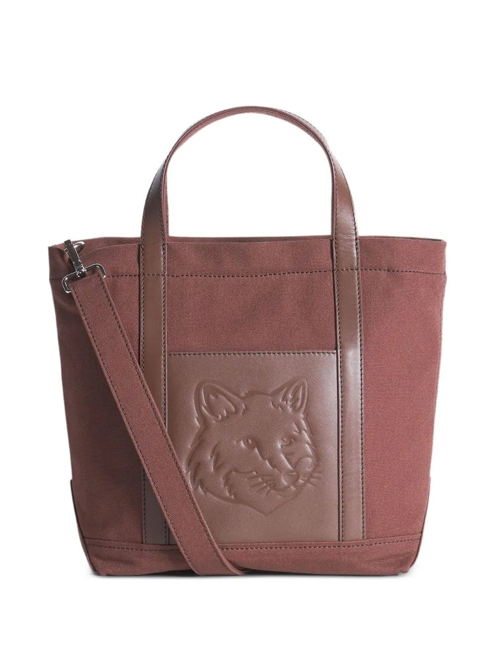 MAISON KITSUNÉ Mini Fox Head Tote Handbag