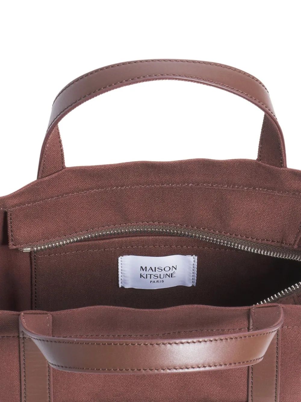 MAISON KITSUNÉ Mini Fox Head Tote Handbag