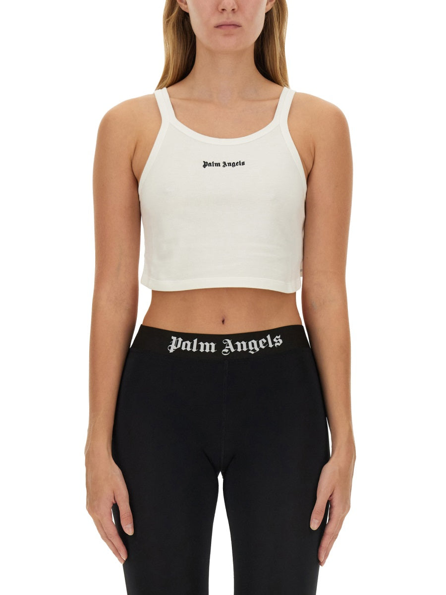 PALM ANGELS Logo Tank Top (S)