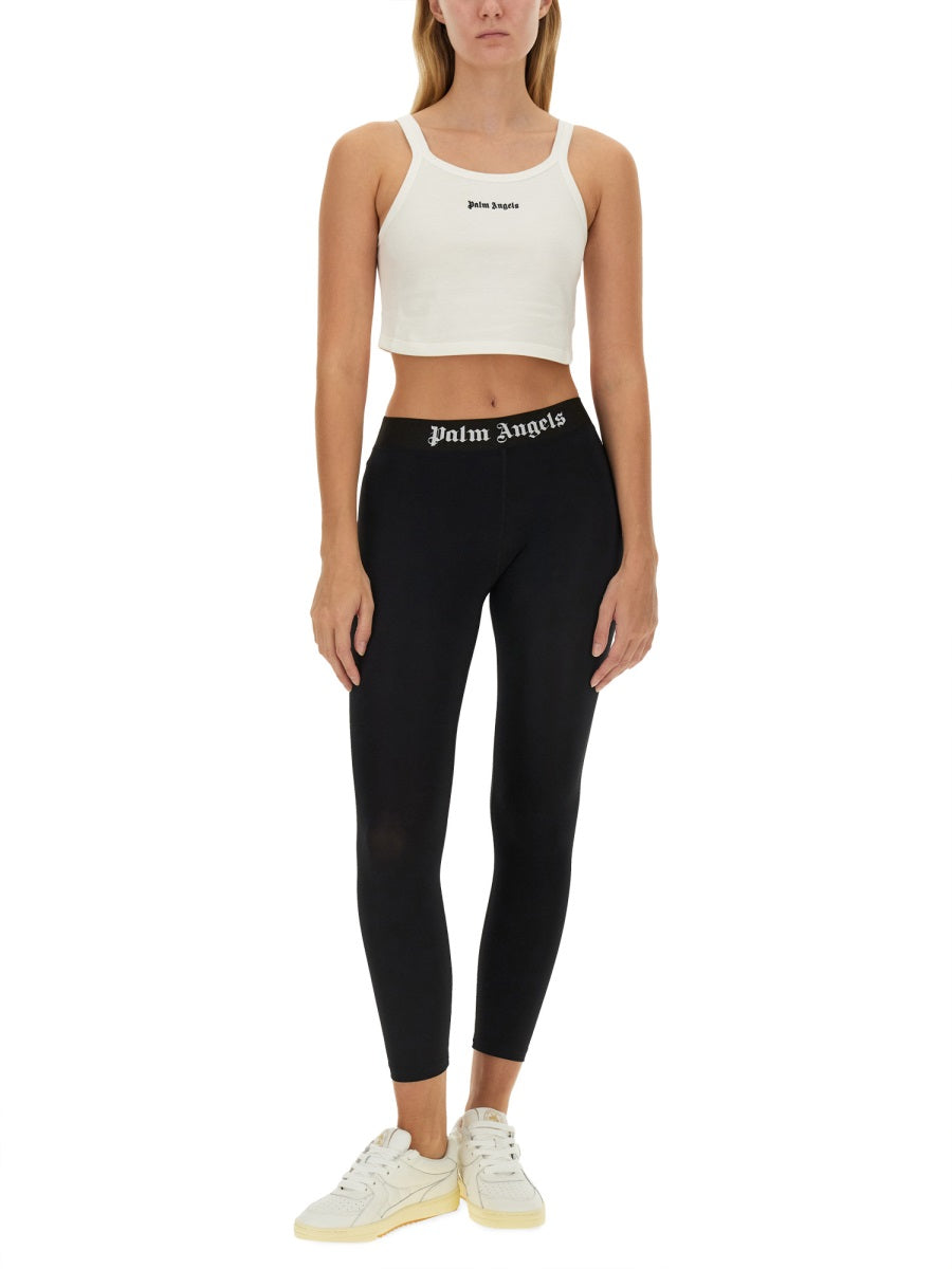 PALM ANGELS Logo Tank Top (S)