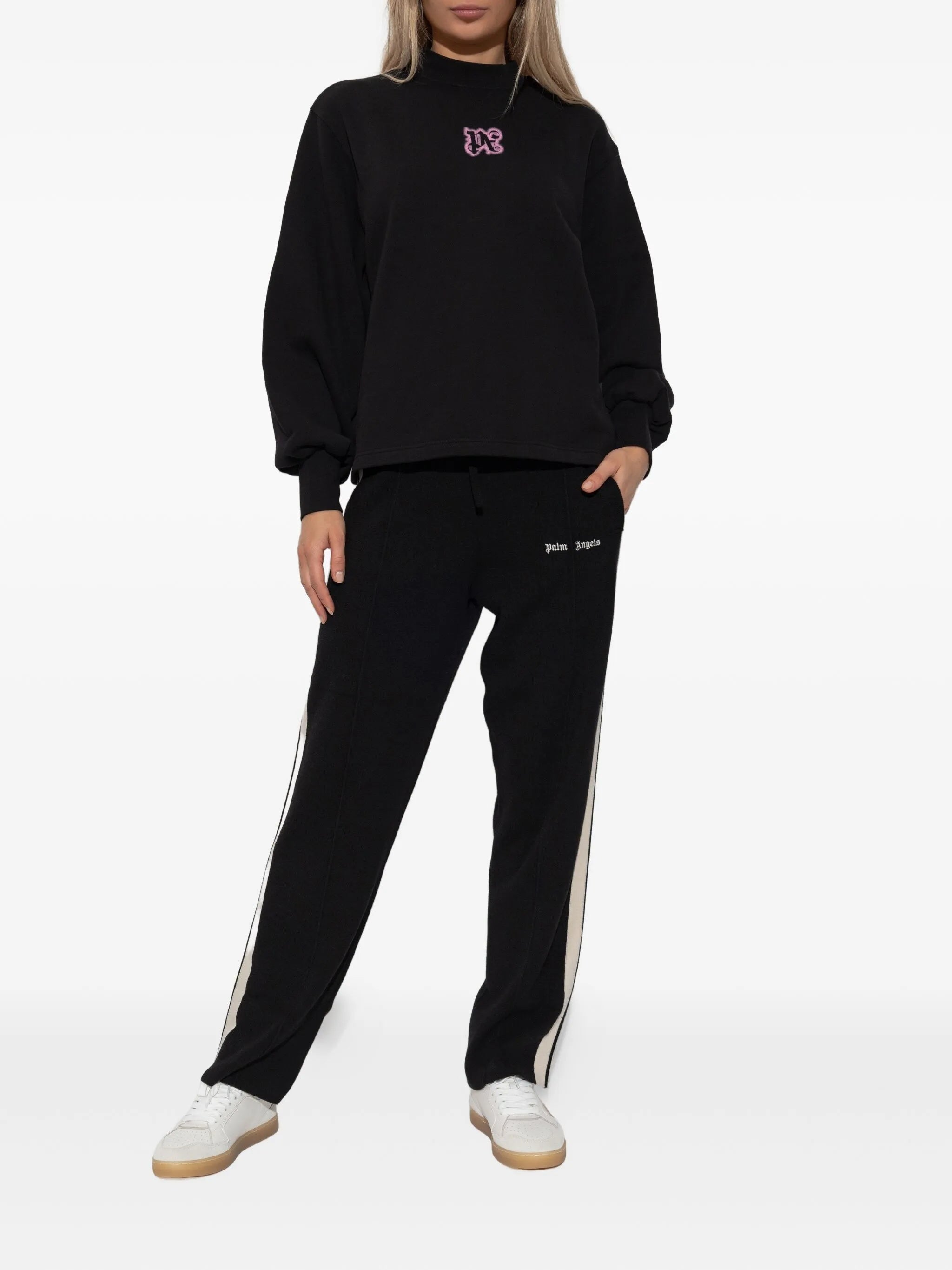 PALM ANGELS Cozy Cotton Sweatshirt for Women - FW25 Collection