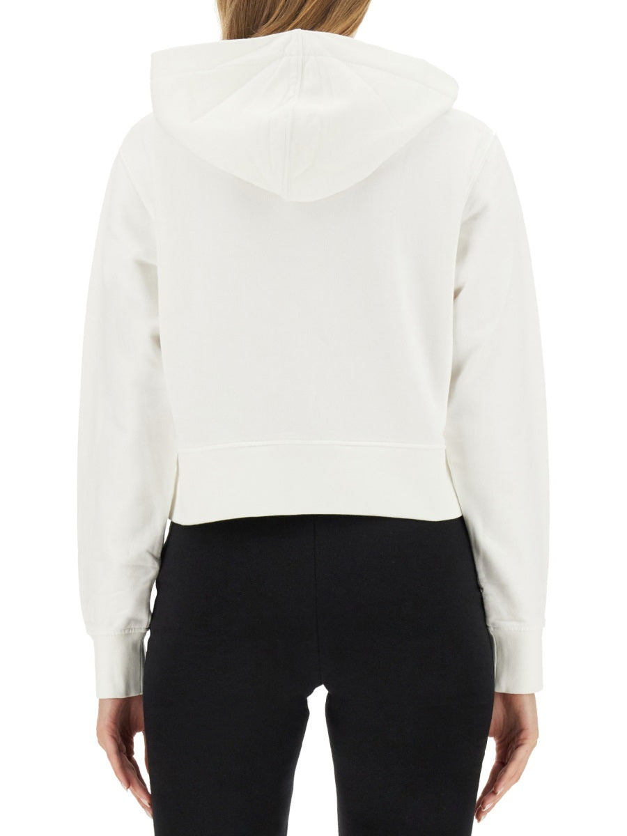 PALM ANGELS Logo Sweatshirt - Regular Fit, Size S