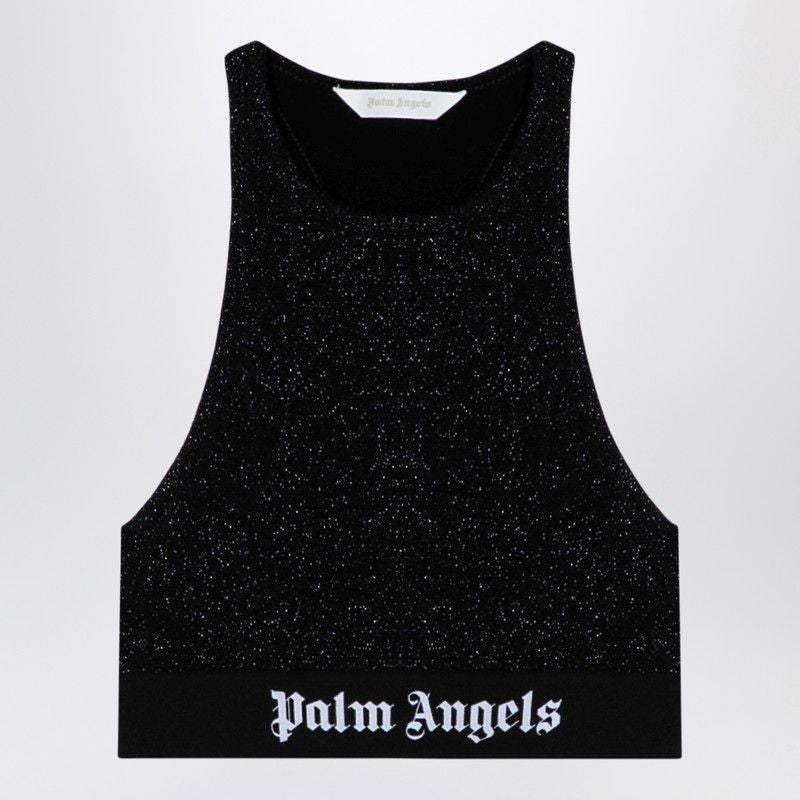 PALM ANGELS Viscose Blend Crop Top