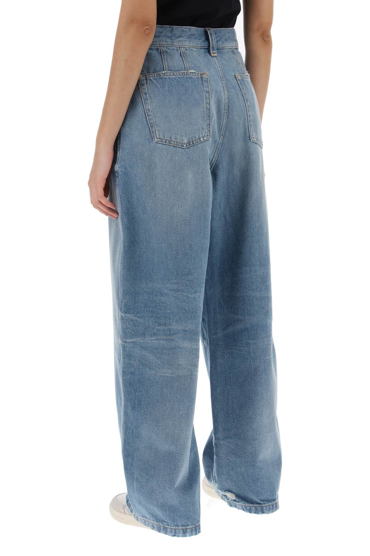 PALM ANGELS Wide-Leg Denim Jeans for Women - SS24 Collection