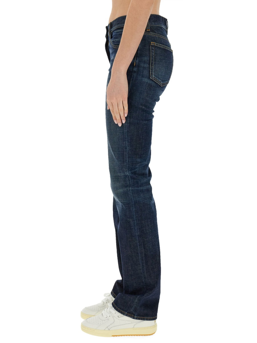 PALM ANGELS Straight Leg Jeans - Size 27