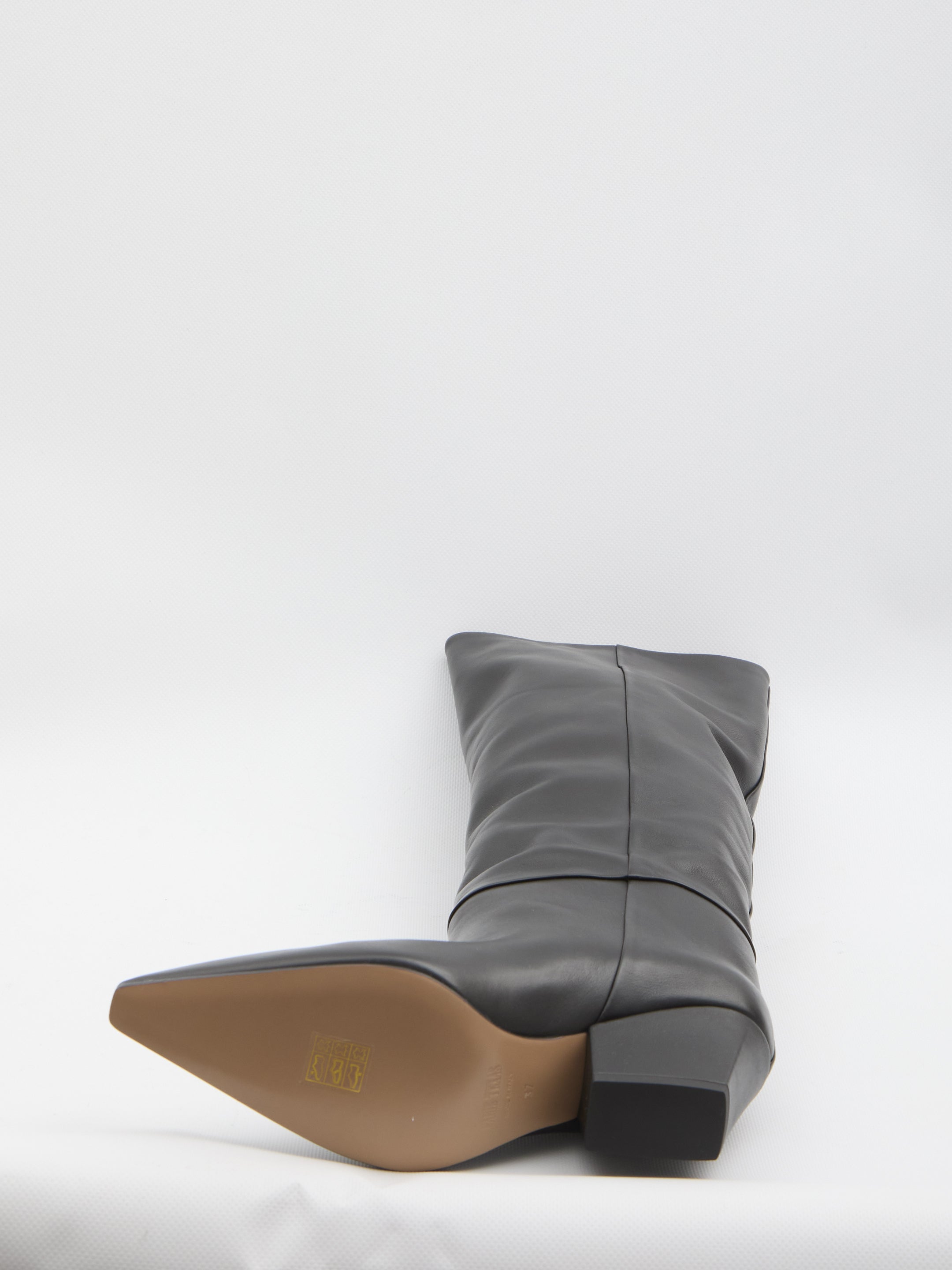 PARIS TEXAS Pointy Toe Leather Boots for Women