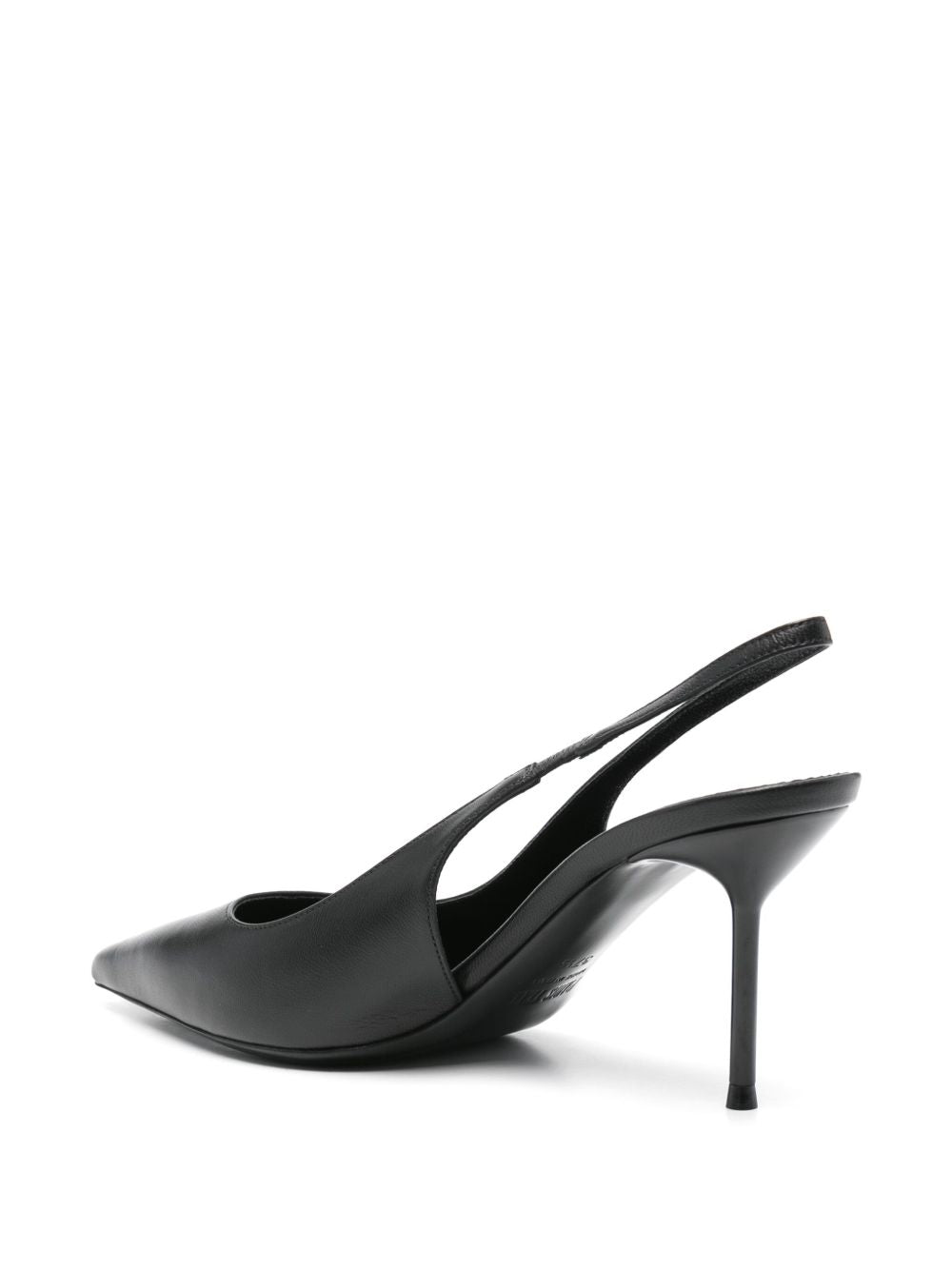 PARIS TEXAS Lidia Leather Pumps with Pointed Toe and Stiletto Heel