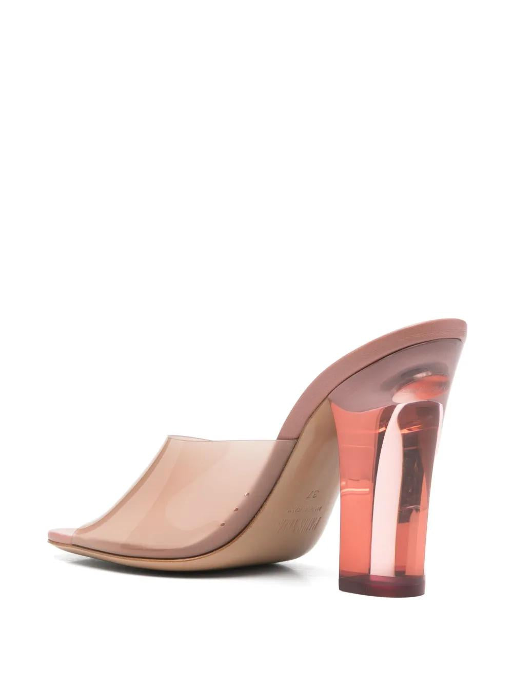 PARIS TEXAS High Block Heel Sandals for Women