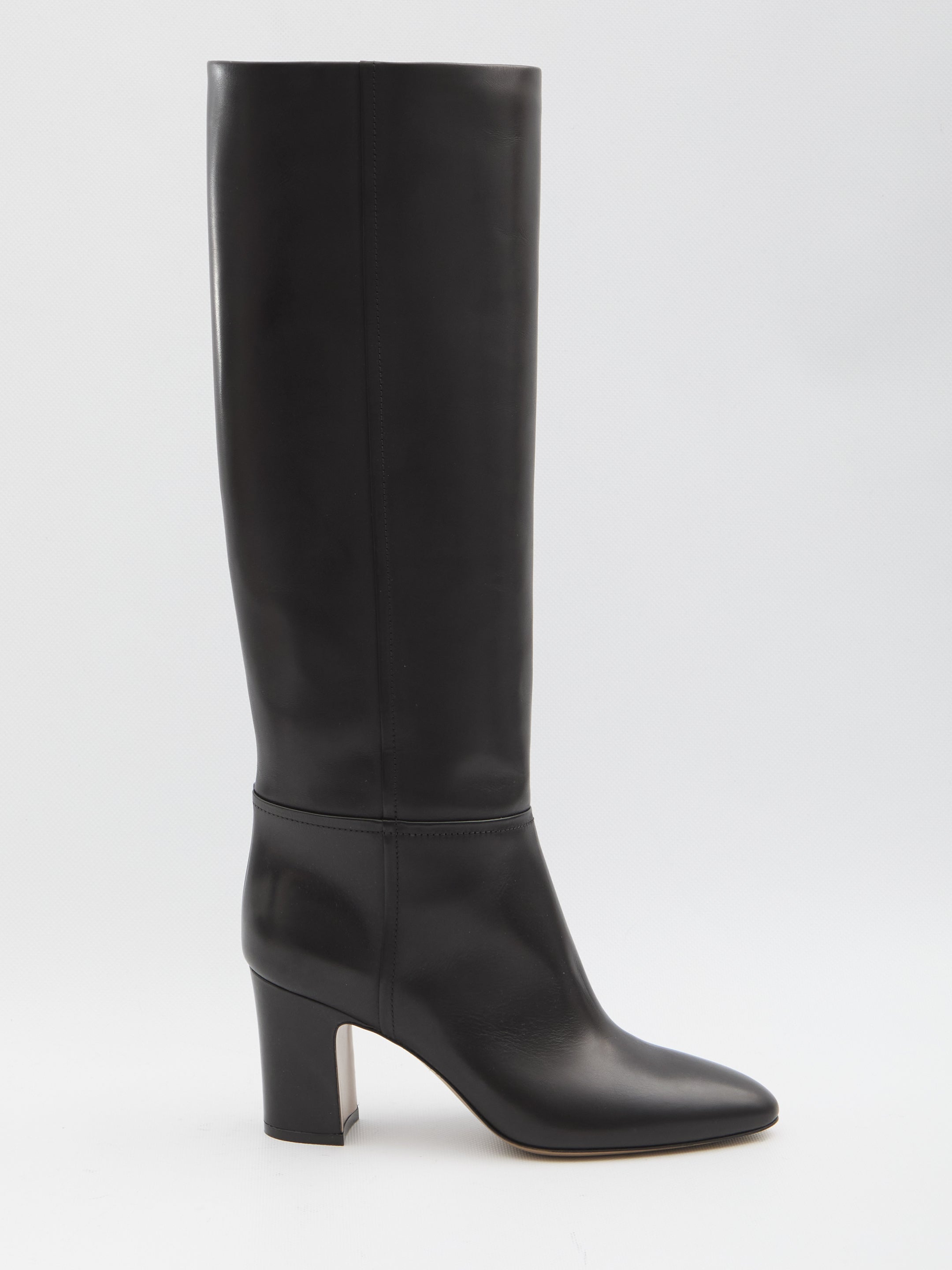 PARIS TEXAS Knee-High Tube Boots with Chunky Heel