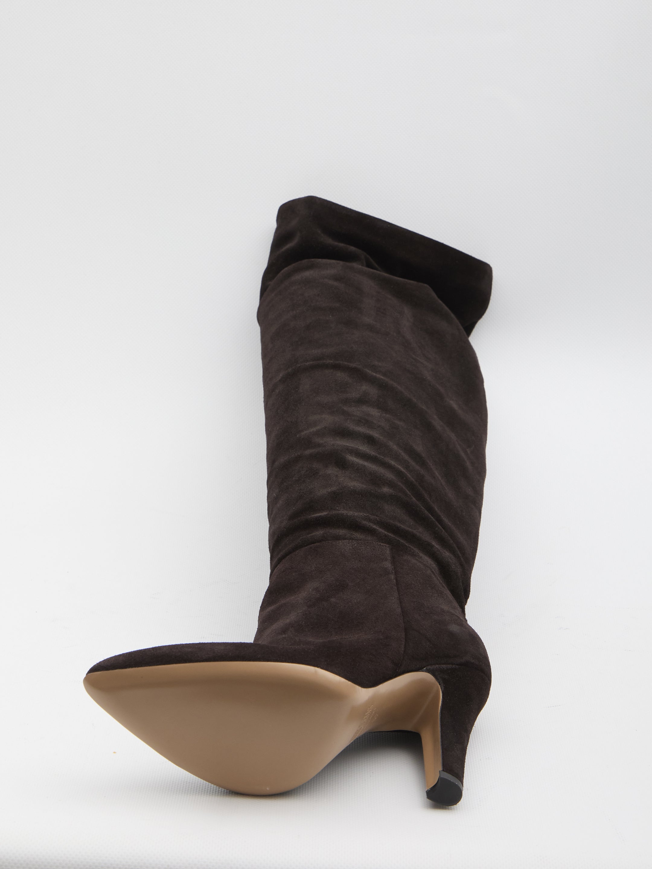 PARIS TEXAS Over-the-Knee Tube-Shaped Mini Boots