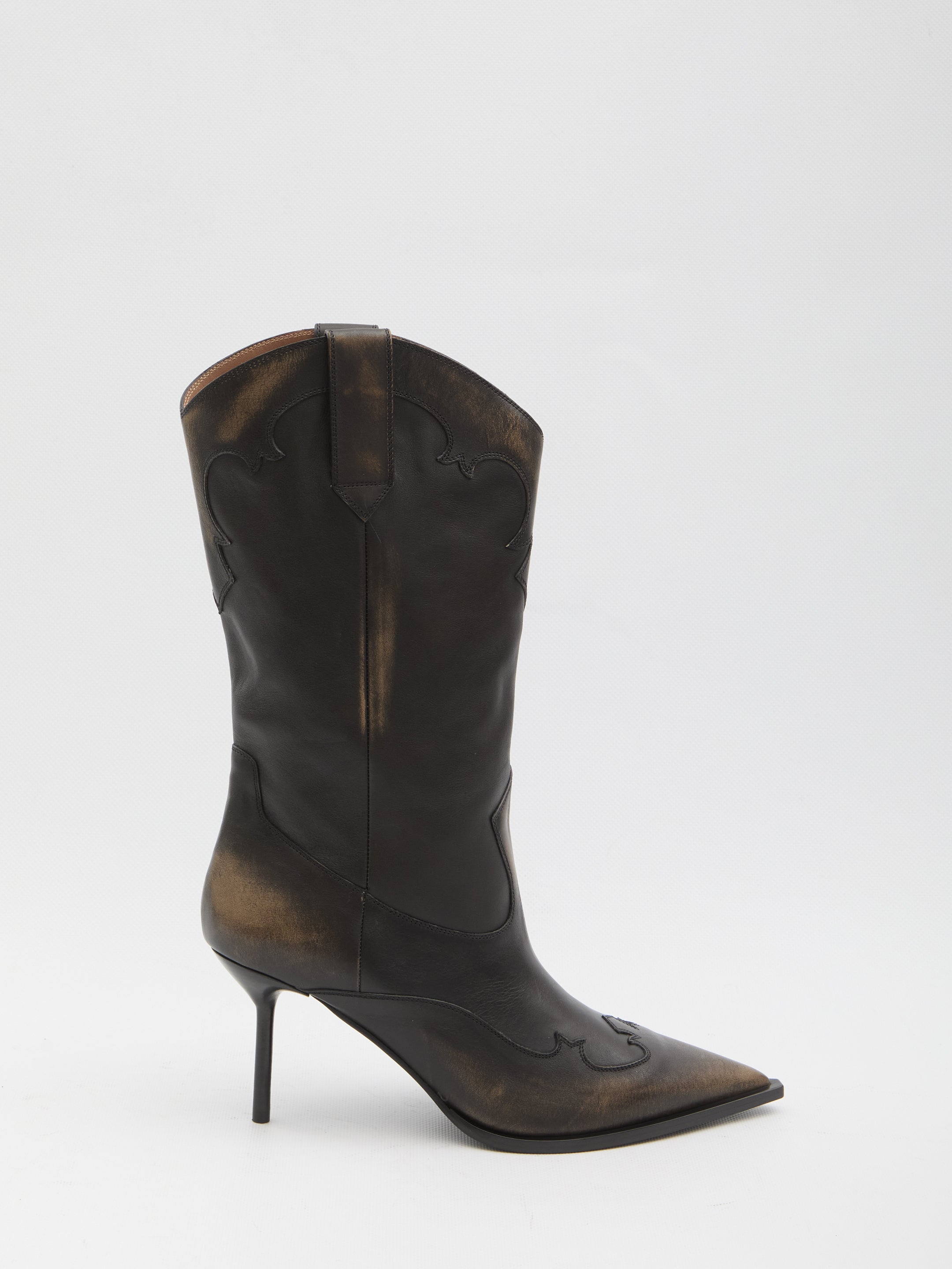 PARIS TEXAS Lidia Western Boots - 7 cm Heel
