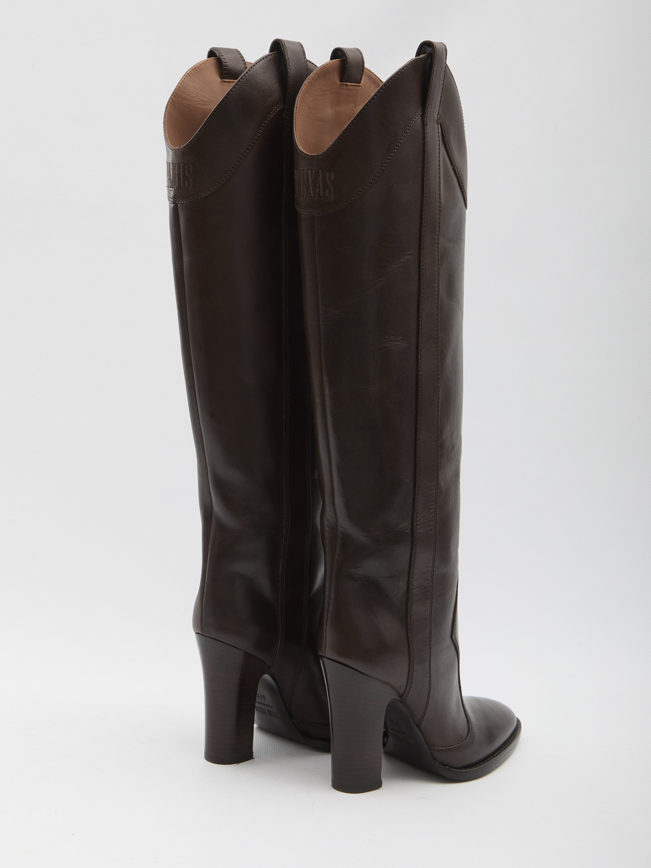 PARIS TEXAS Knee-High Western Boots