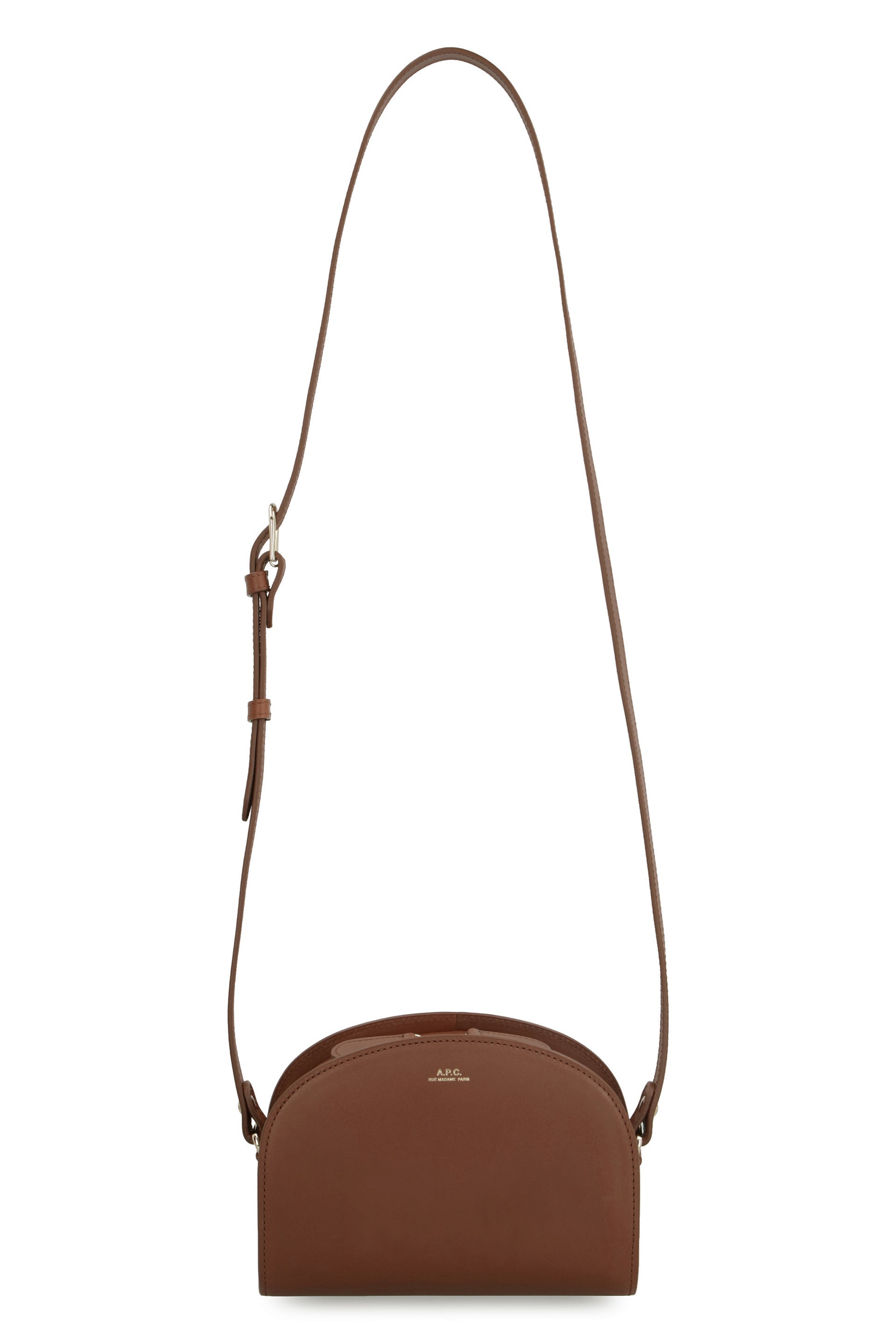 A.P.C. Mini Leather Crossbody Handbag
