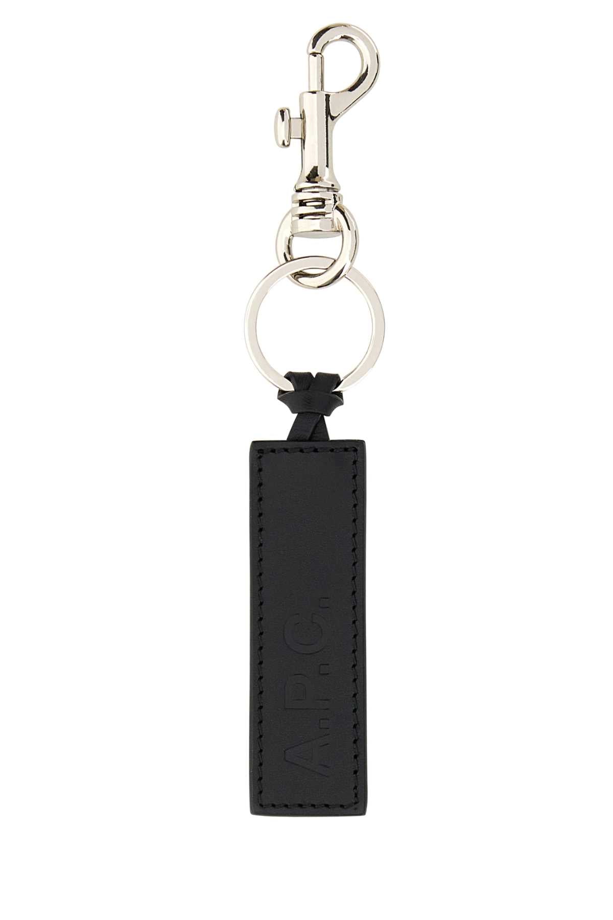 A.P.C. Minimal Leather Key Ring
