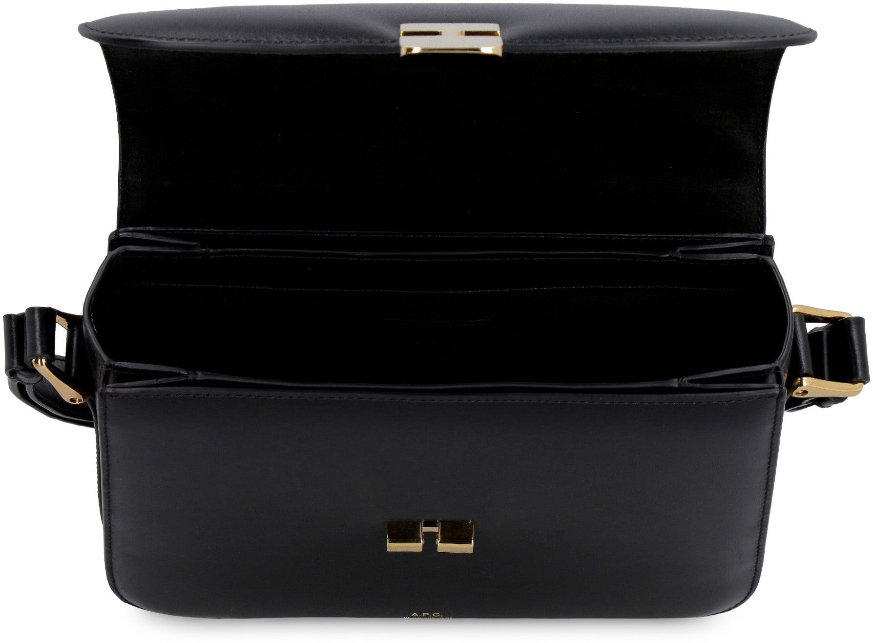 A.P.C. Grace Mini Leather Crossbody Handbag