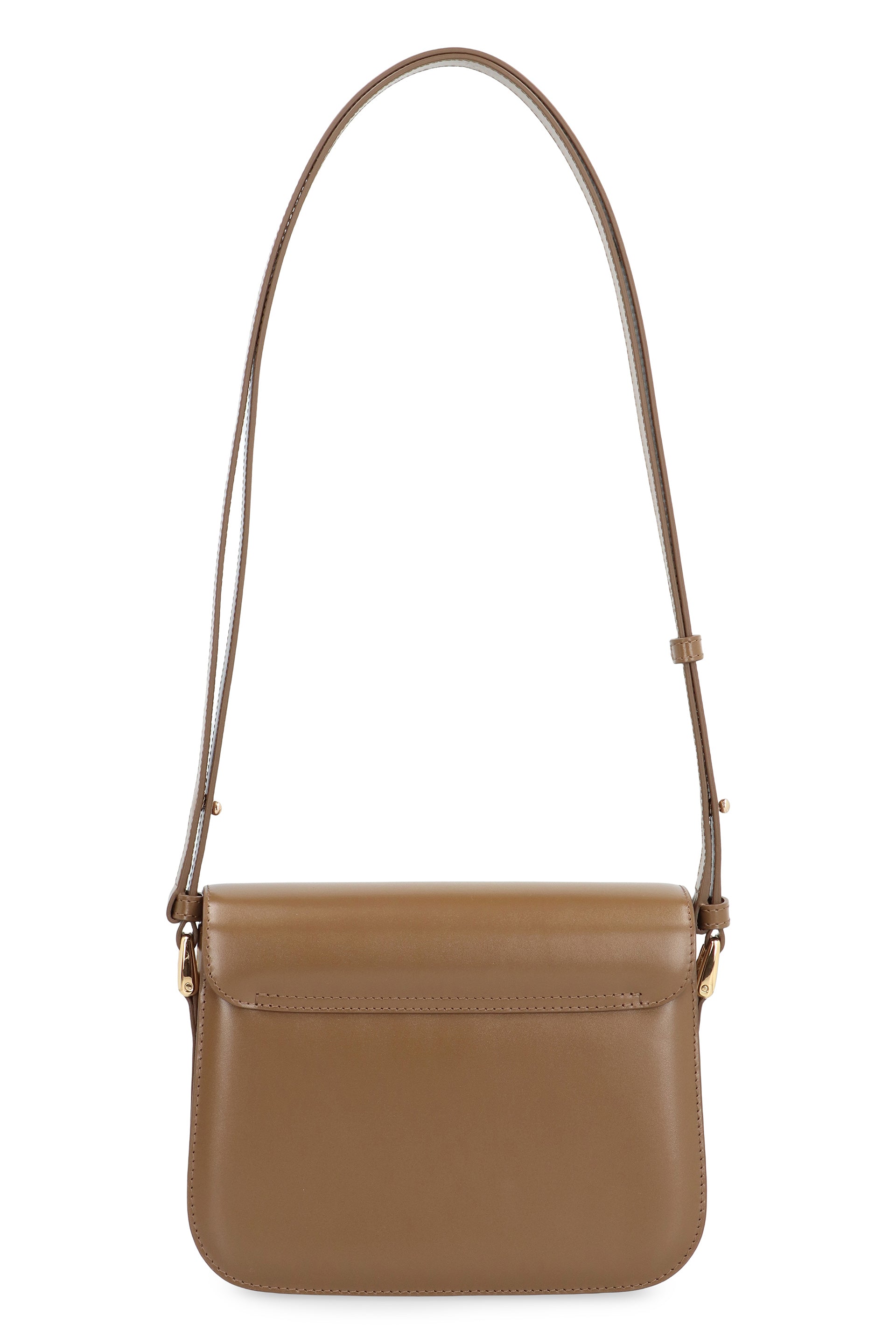 A.P.C. Grace Leather Crossbody Handbag - 21 cm
