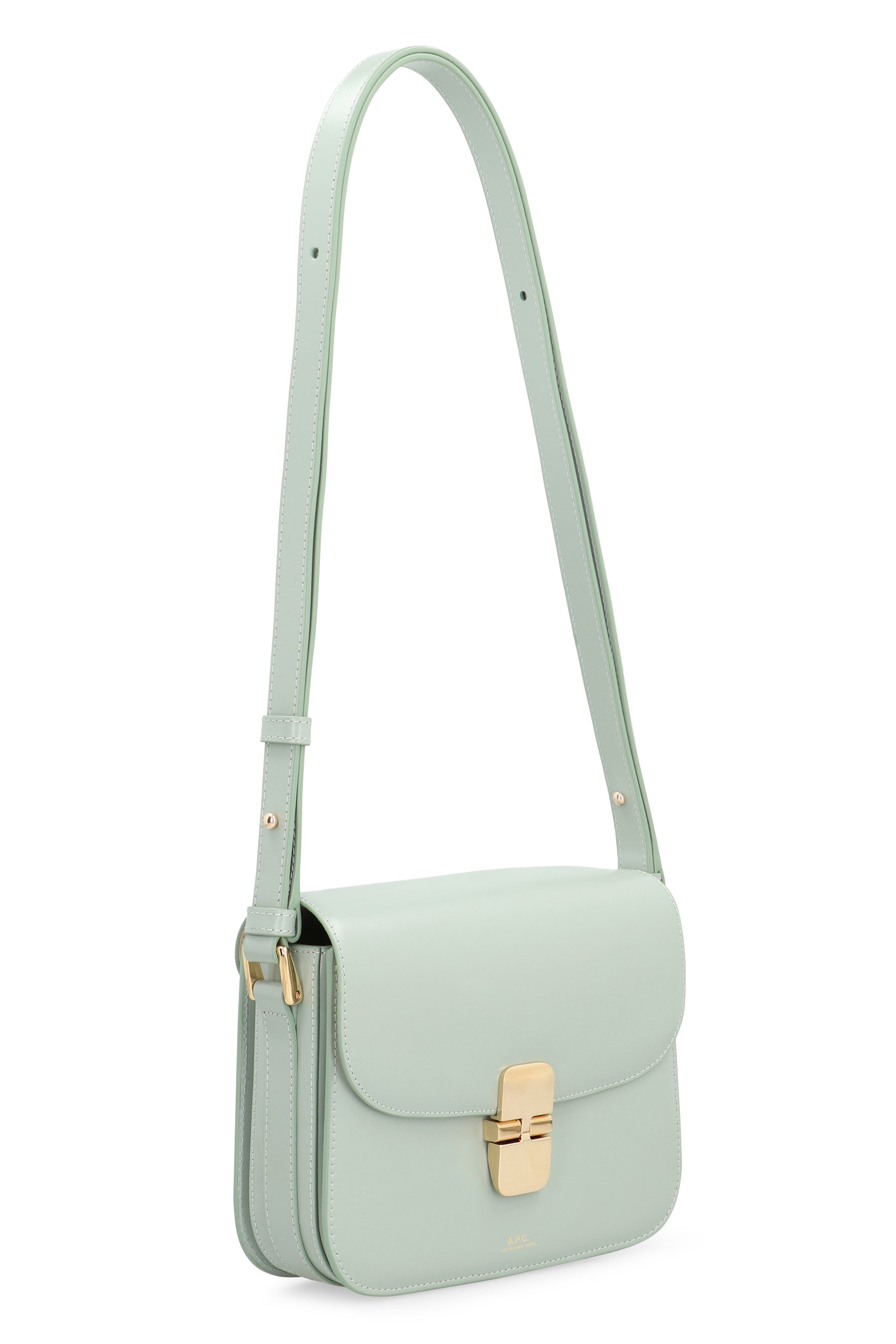 A.P.C. Mini Leather Crossbody Handbag