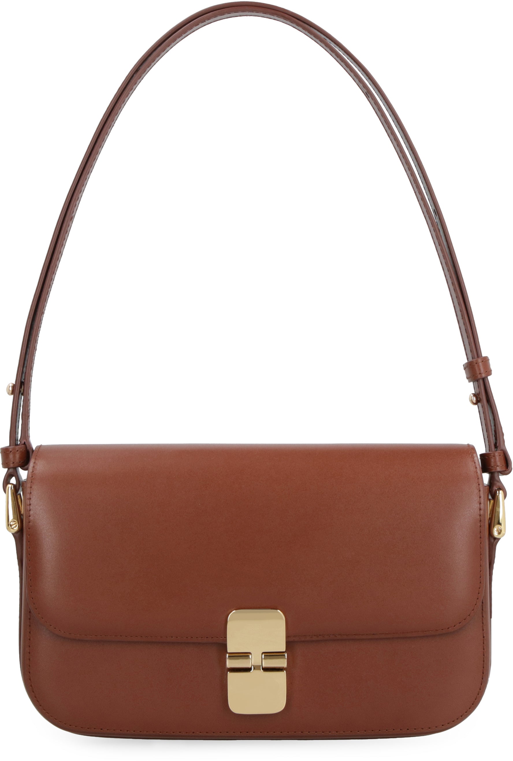 A.P.C. Mini Leather Grace Shoulder Handbag