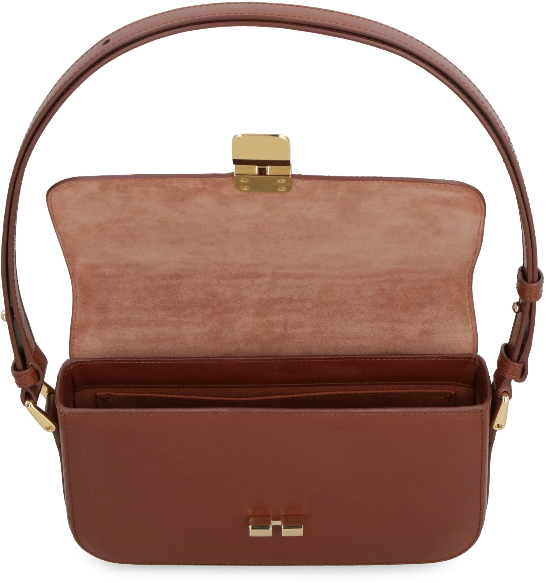 A.P.C. Mini Leather Grace Shoulder Handbag