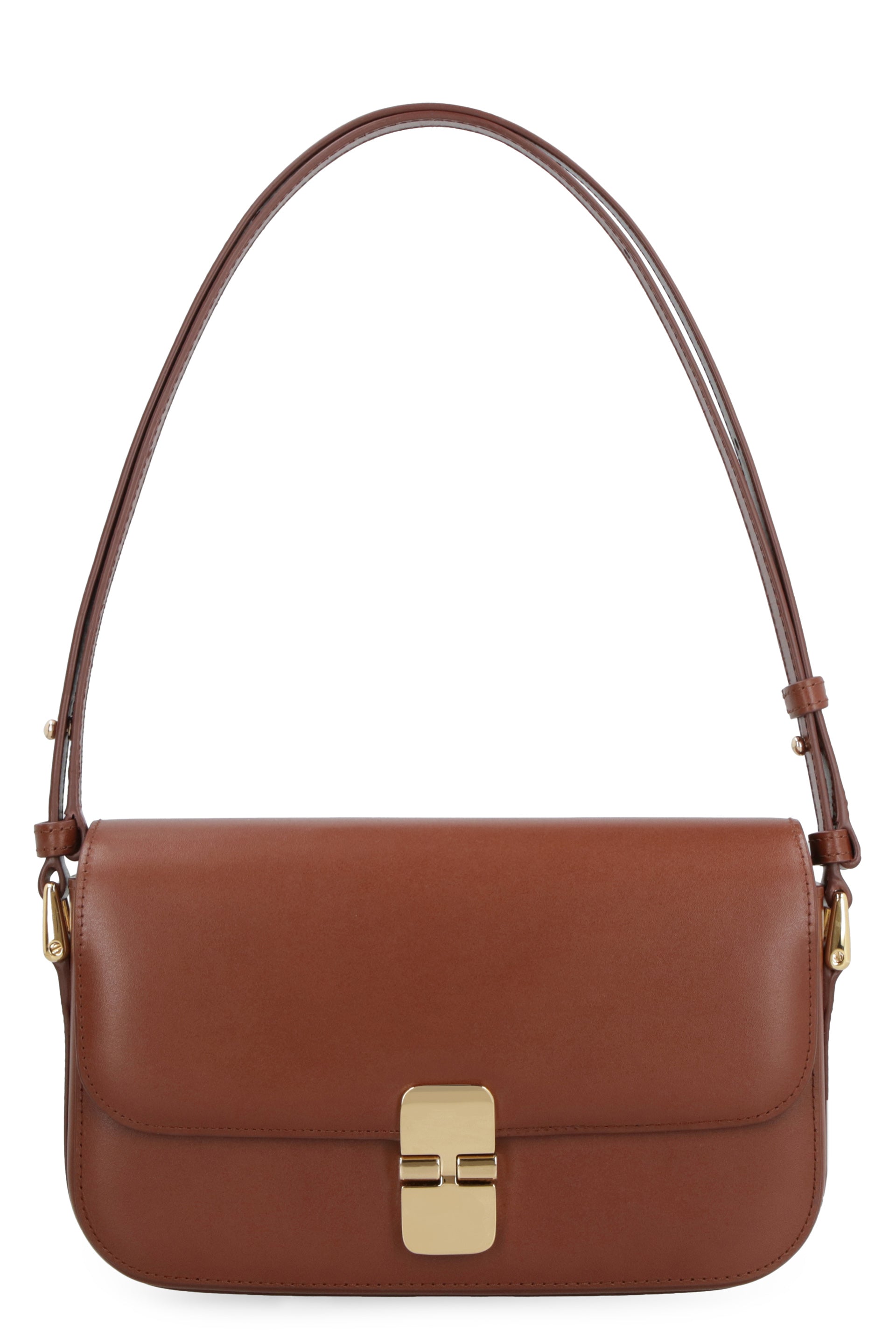 A.P.C. Mini Leather Grace Shoulder Handbag