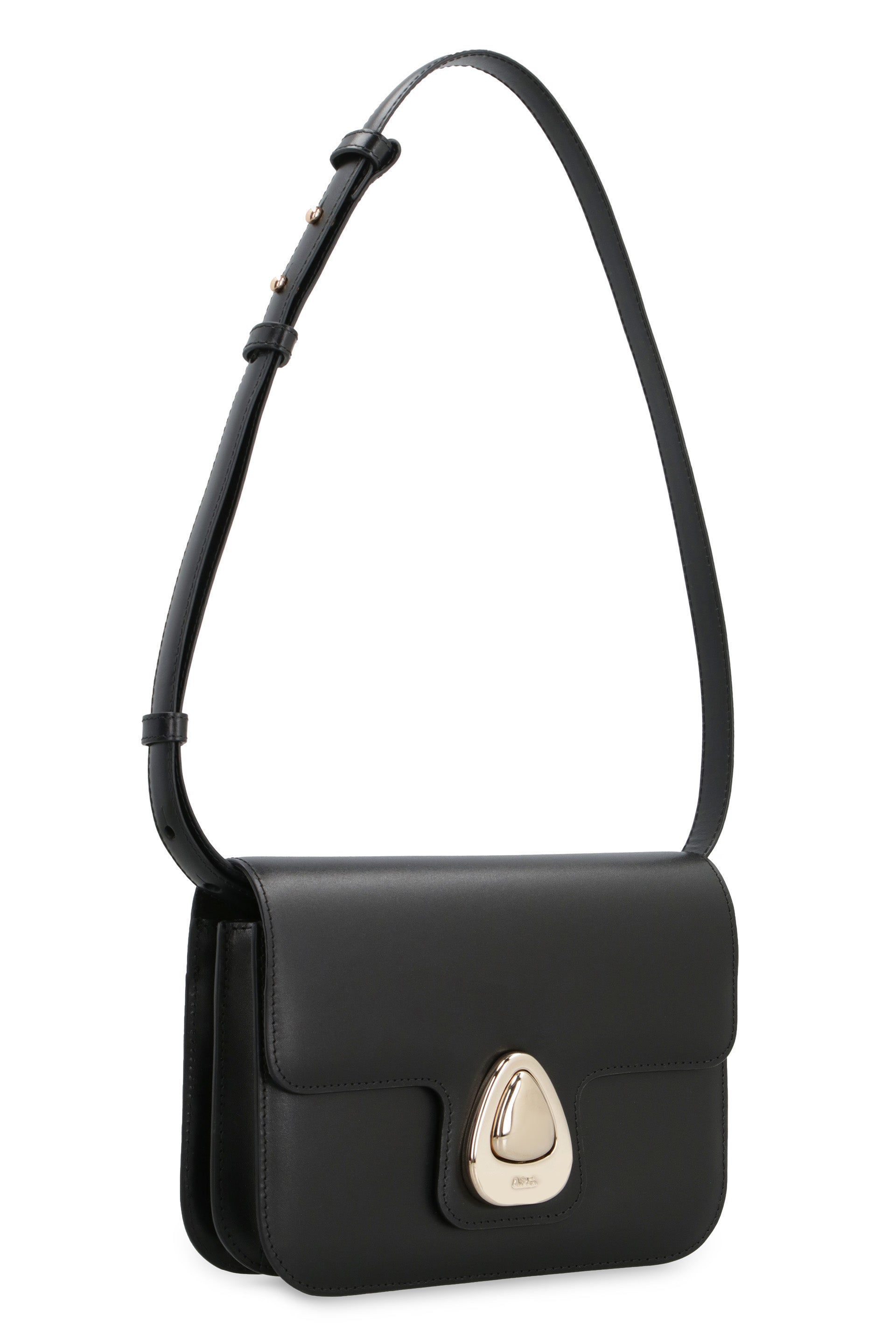 A.P.C. Mini Leather Crossbody Handbag