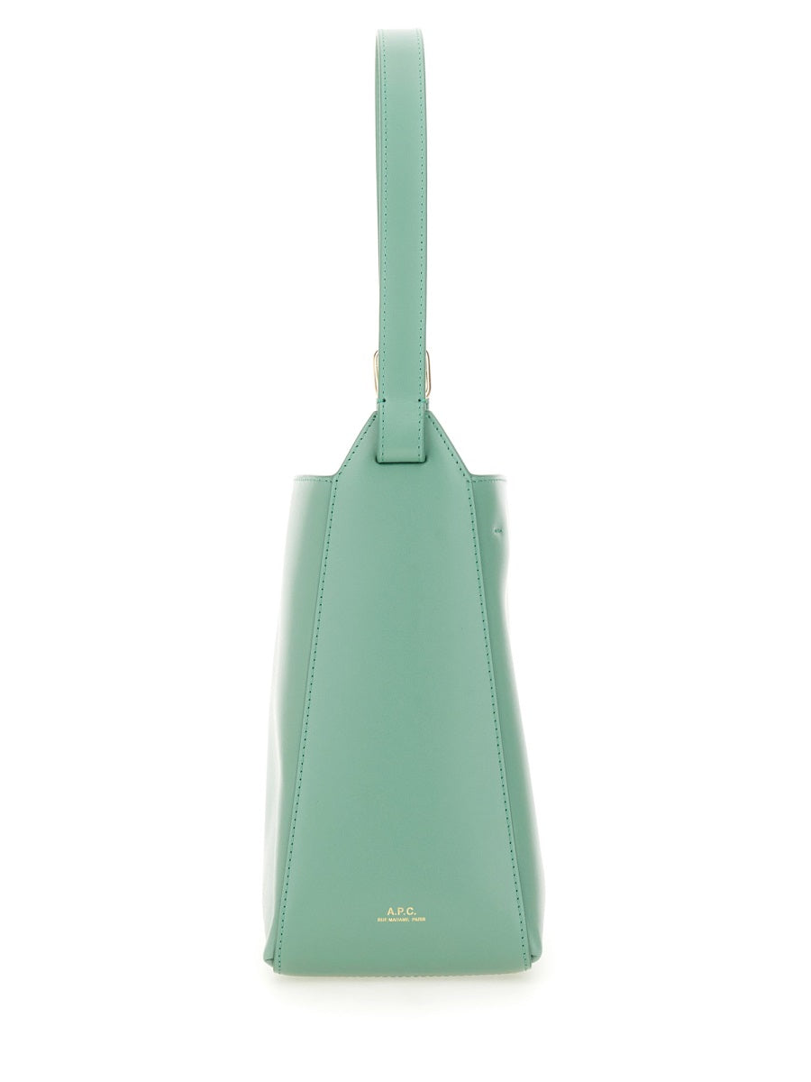 A.P.C. Mini Leather Shoulder Handbag