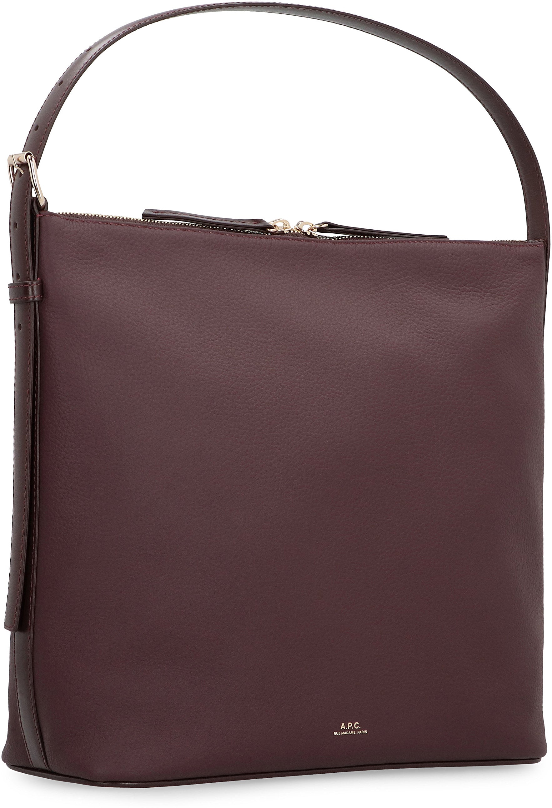 A.P.C. Mini Goat Leather Shoulder Handbag